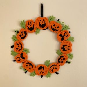 Pumpkin Halloween Wreath From Target